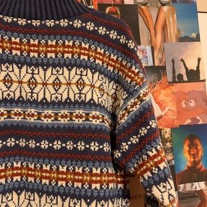 VINTAGE DELIA MCKAIN TURTLE NECK SWEATER